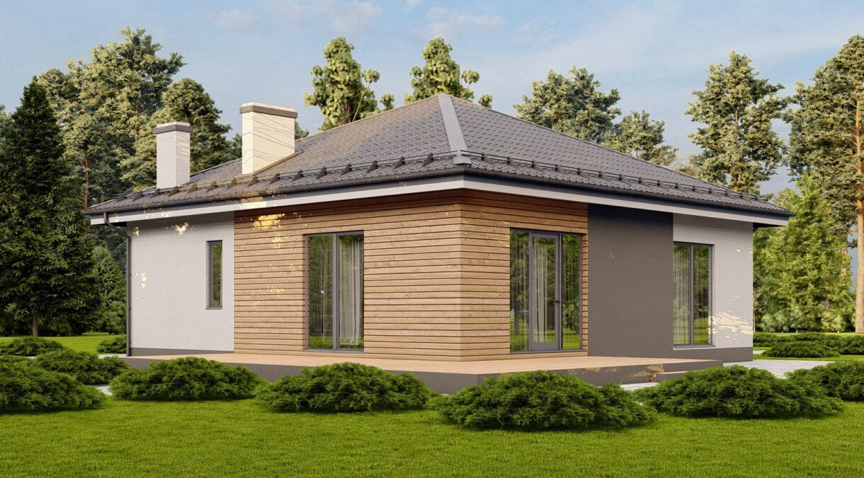 Дом из газобетона «Баланс»