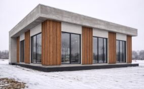 Дом из газобетона «Иней»