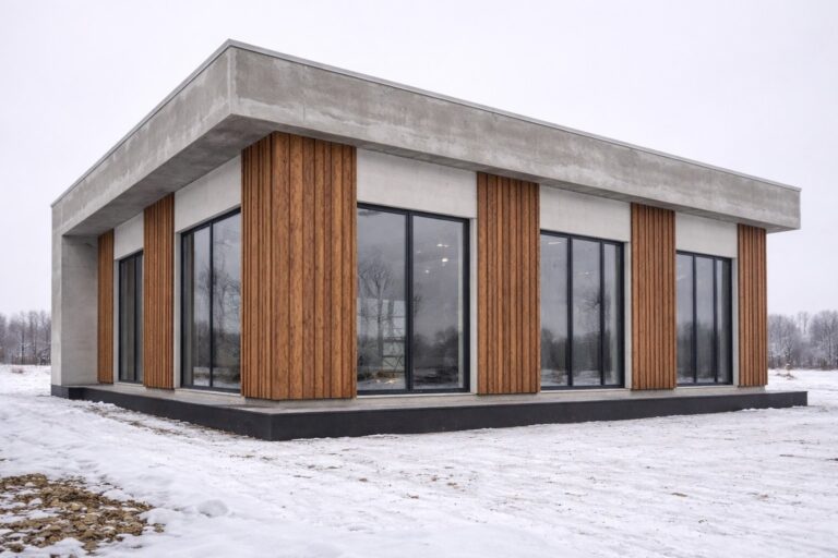 Дом из газобетона «Иней»
