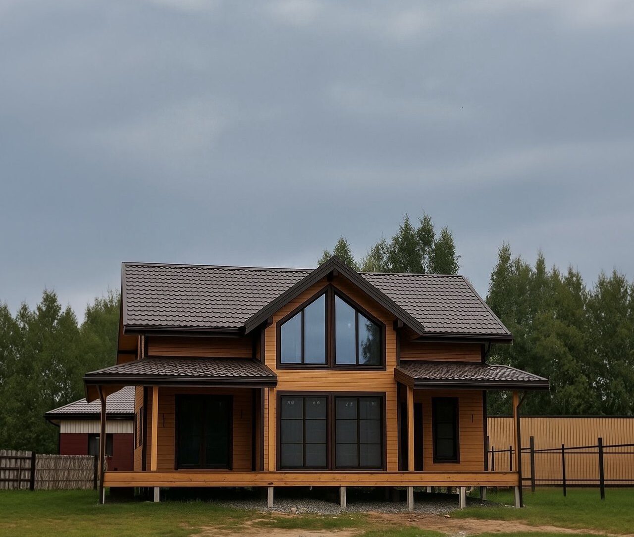 Каркасный дом «Рассвет»